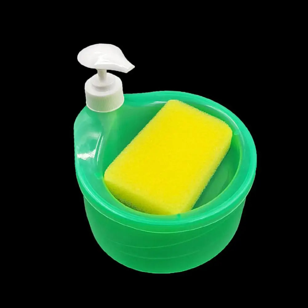 Kitchen Integrated Dishwashing Liquid Dish Towel Storage Press Box Soap Box Dishwashing Pot Soap Dispenser Storage Neat