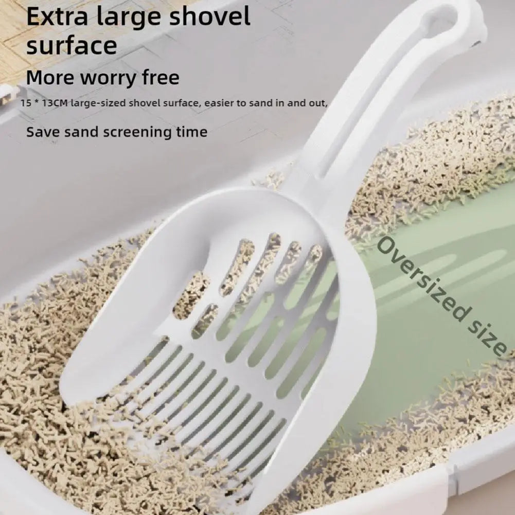Extra Large Cat Litter Scoop Pet Feces Scoop Sturdy And Pp Material Simple Cat Litter Artifact Shovel Keep Home Clean