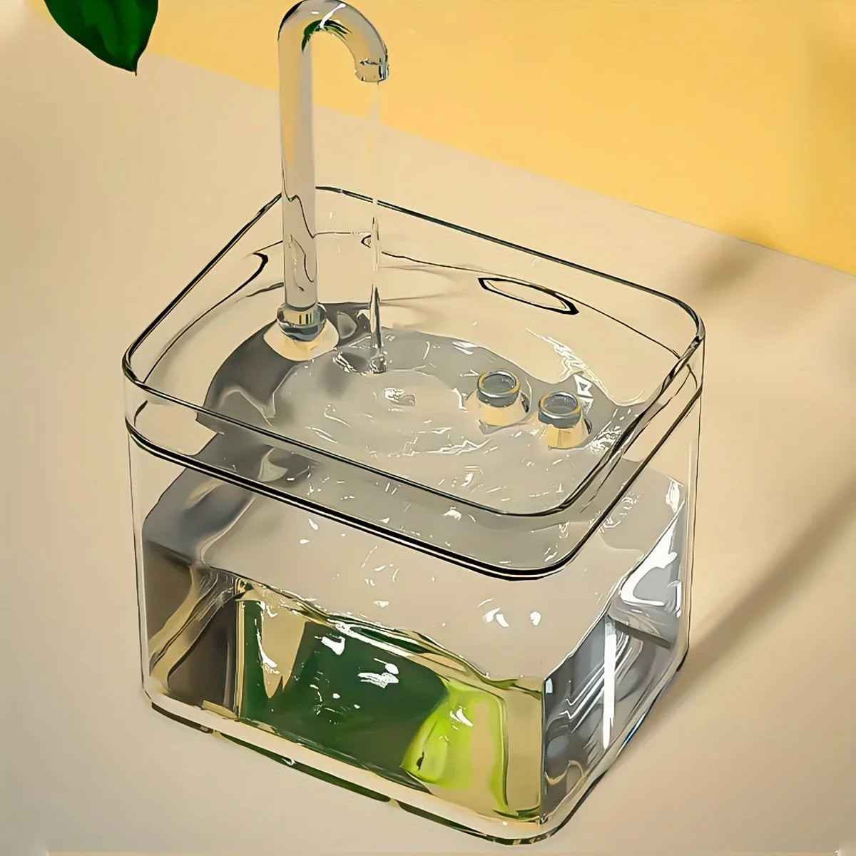 Ultra-Quiet Cat Water Fountain Filter Smart Automatic Pet Dog Water Dispenser&Burnout Prevention Pump1.5L Recirculate Filtrin