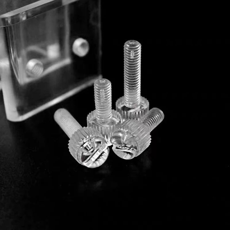 Transparent Acrylic Aquarium Bracket Holder for Scissor Tweezers Shovel Kit Water Tubes Fixed Clip Aquarium Maintenance Tools