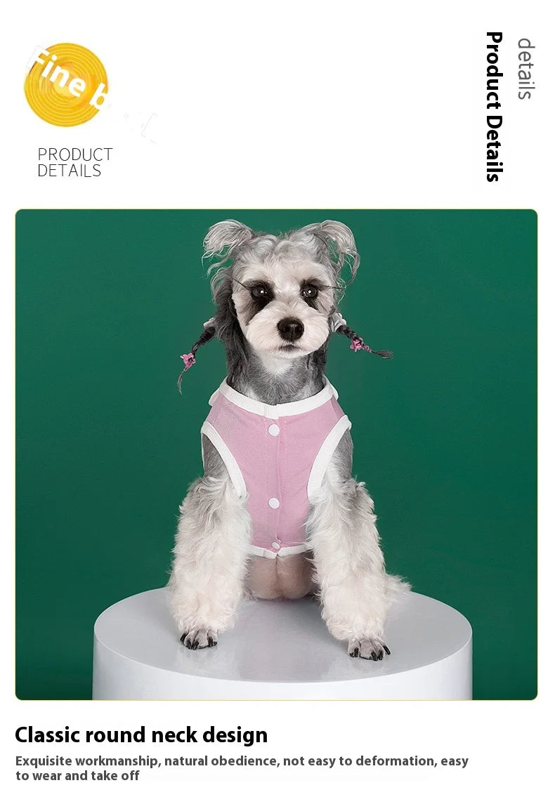 Dog clothes for small dogs Summer Comfortable Breathable T-shirt Puppy Cats Clothing Hooded Dog costume Summer chihuahua clothes