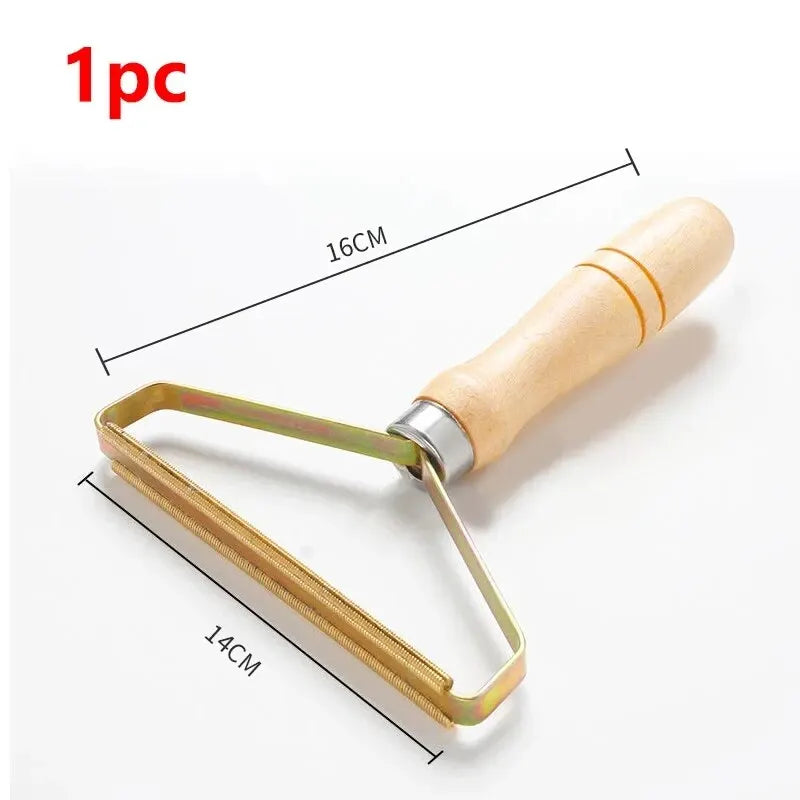 1pc Portable Lint Remover Carpet Wool Coat Clothes Manual Shaver Removal Scraper Cleaning Tool Pet Hair Remover Brush