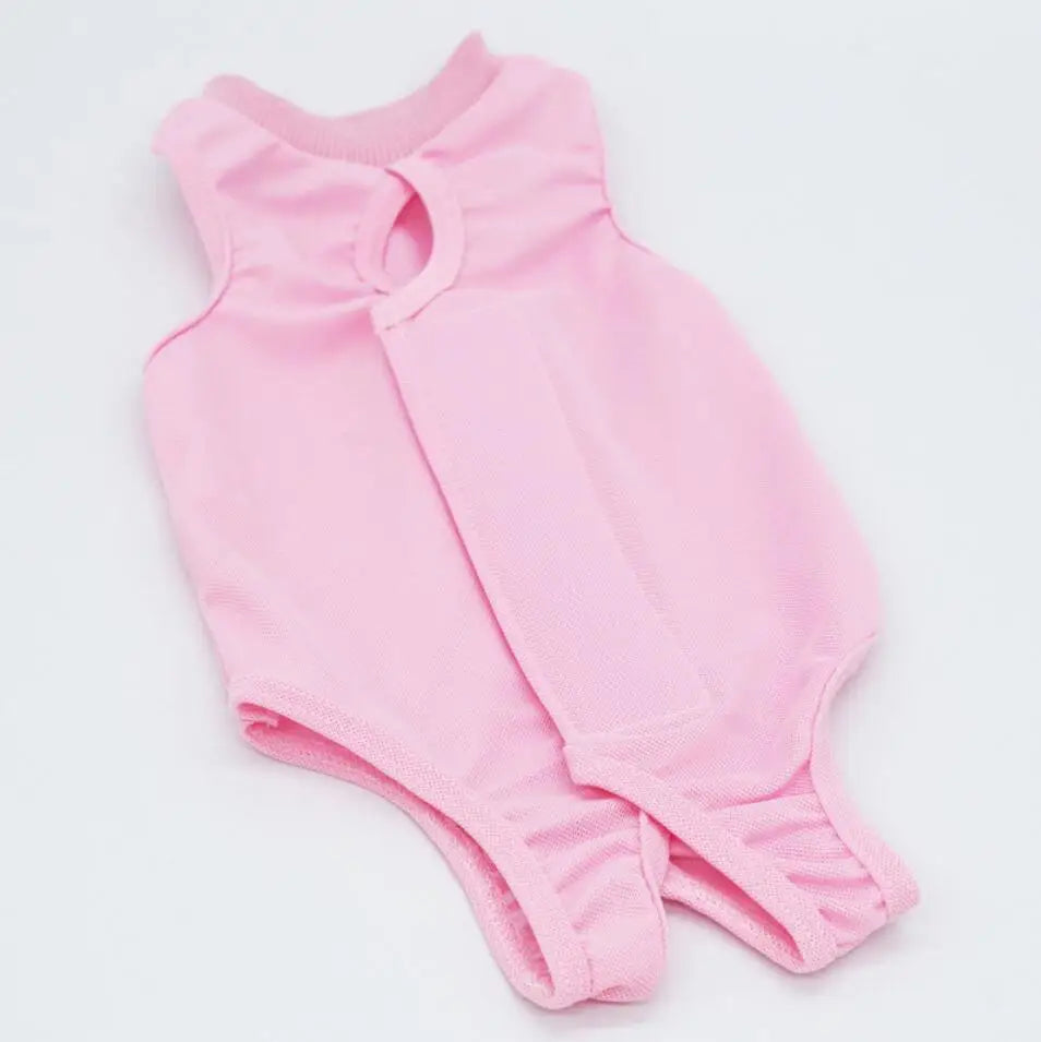 Pet Cat Recovery Suit for Abdominal Wounds or Skin Diseases E-Collar Alternative, After Surgery Wear Onesie Bodysuit Cat Clothes