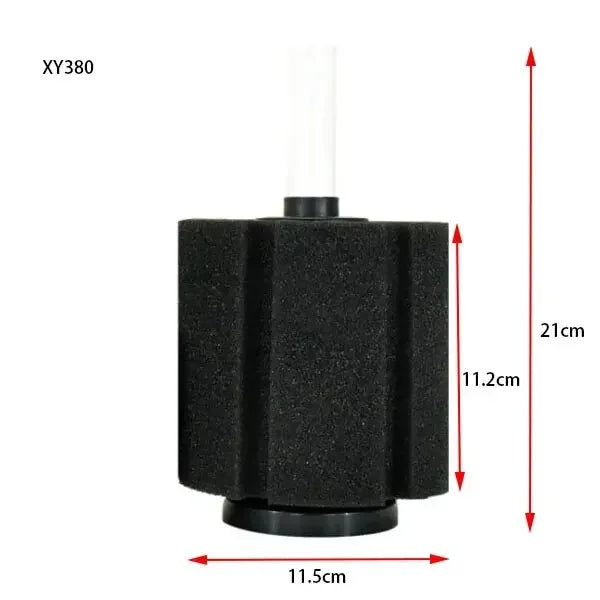 Black Aquarium Spong Filter for Fish Tank Air Pump Skimmer Biochemical Sponge Filter Aquarium Bio Filters Filtro Aquario Supply