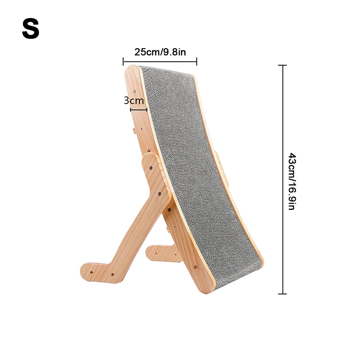 Small Cat Scratcher Scraper Detachable Grinding Claw Toys 3 In 1 Cat Scratch Board Training Grinding Claw for Cats Lounge Bed