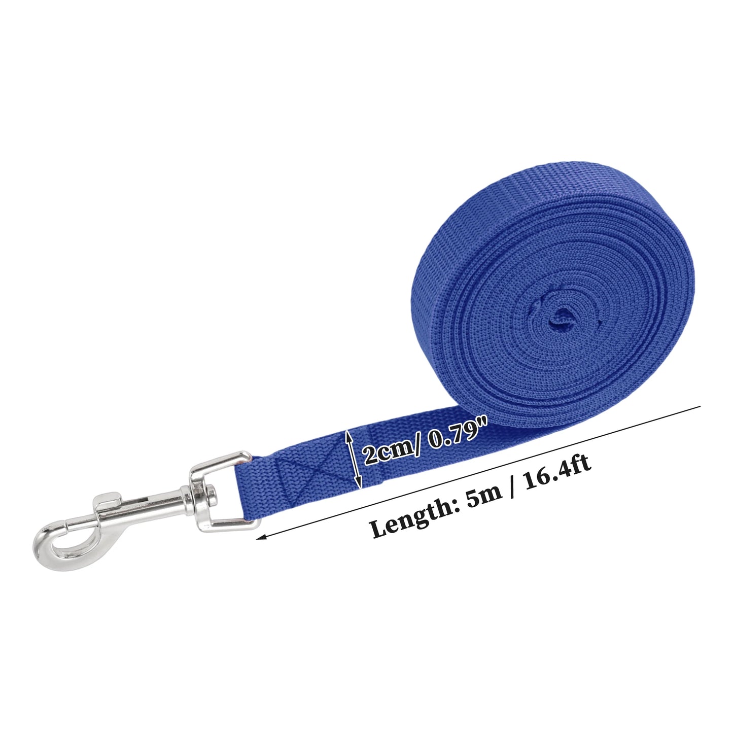 Uxcell Long Training Dog Leash 5M/6M/10M/15M Puppy Leashes for Small Medium Dogs Puppy Lead Outdoor Hiking Adjustable Rope