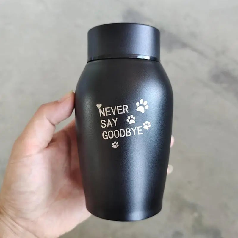 Keepsake Cremation Urns Metal Memorial Pet Jar Cat Dog Cremation Cremation Funeral Sealed Urn For Pet Cats Dogs Ashes