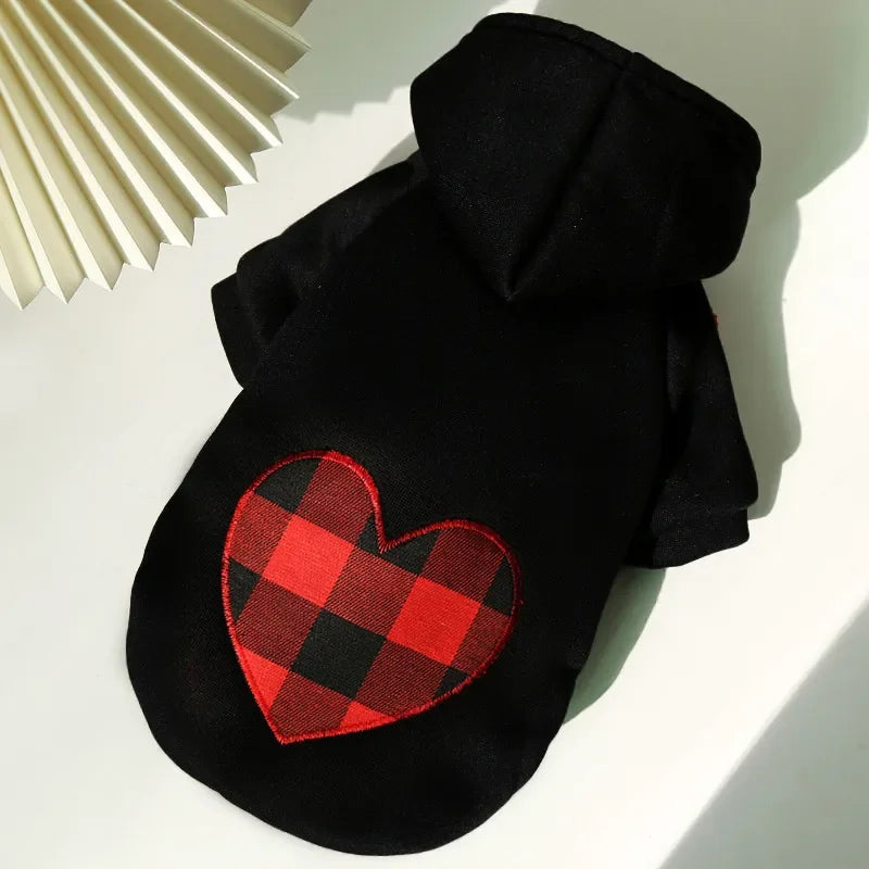 Warm Cotton Pet Dog Clothes Letter Dog Hoodie Design Cool Dog Pullover For Puppy Small Medium Dogs Chihuahua Coats