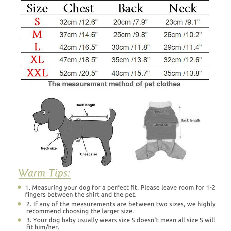 Thicken Warm Dog Jumpsuit Turtleneck Autumn Winter Dog Coat Reflective Sherpa Fleece Dog Clothes for Small Medium Dogs