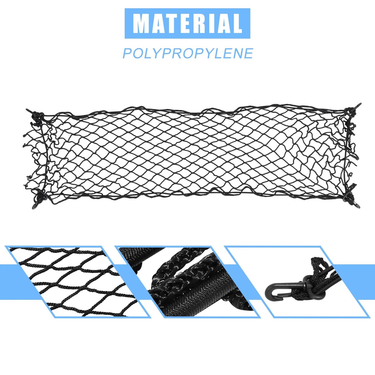 UXCELL Dog Seat Fences Protection Net Safety Storage Bag Pet Mesh Travel Isolation Back Seat Barrier Puppy Car Accessories