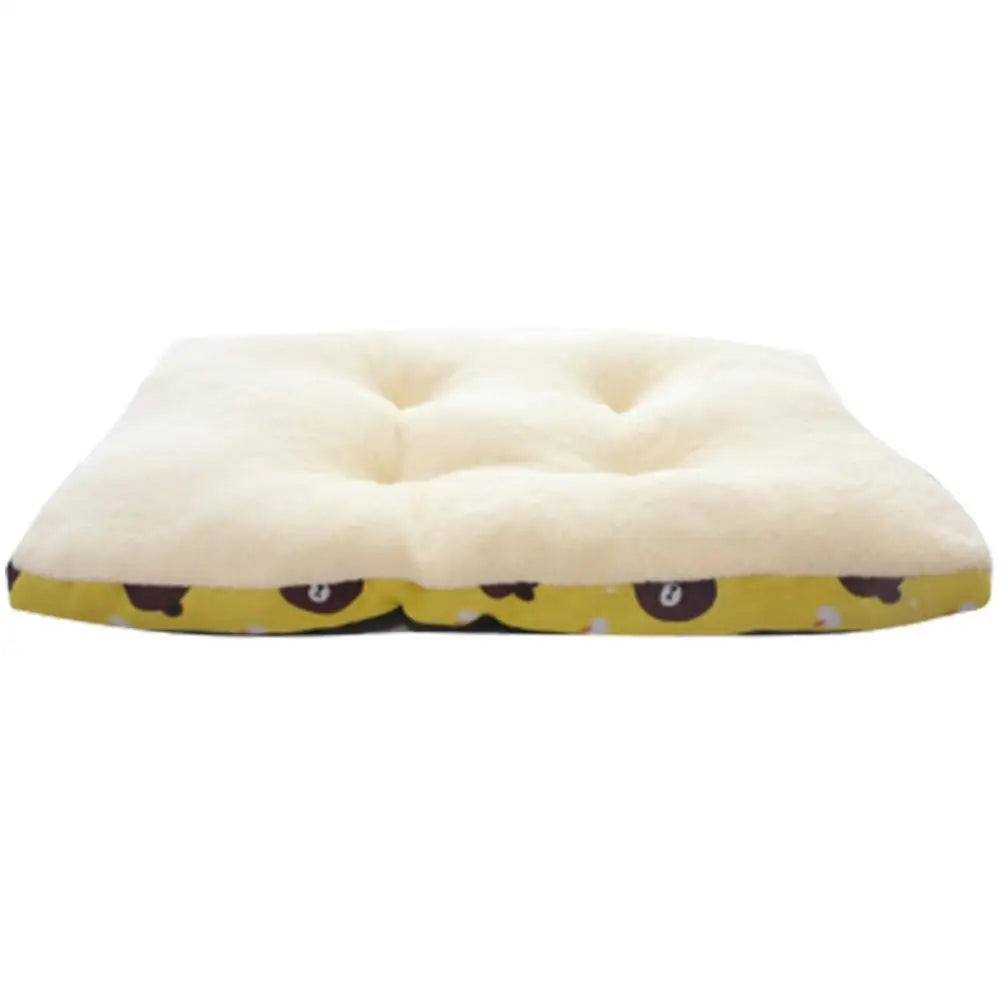Plump And Thickened Pure Cotton Warm Dog Bed Mat Cat Mattress Winter Warm Pet Mat Non-slip Design Machine Washable Pet Bread Ma