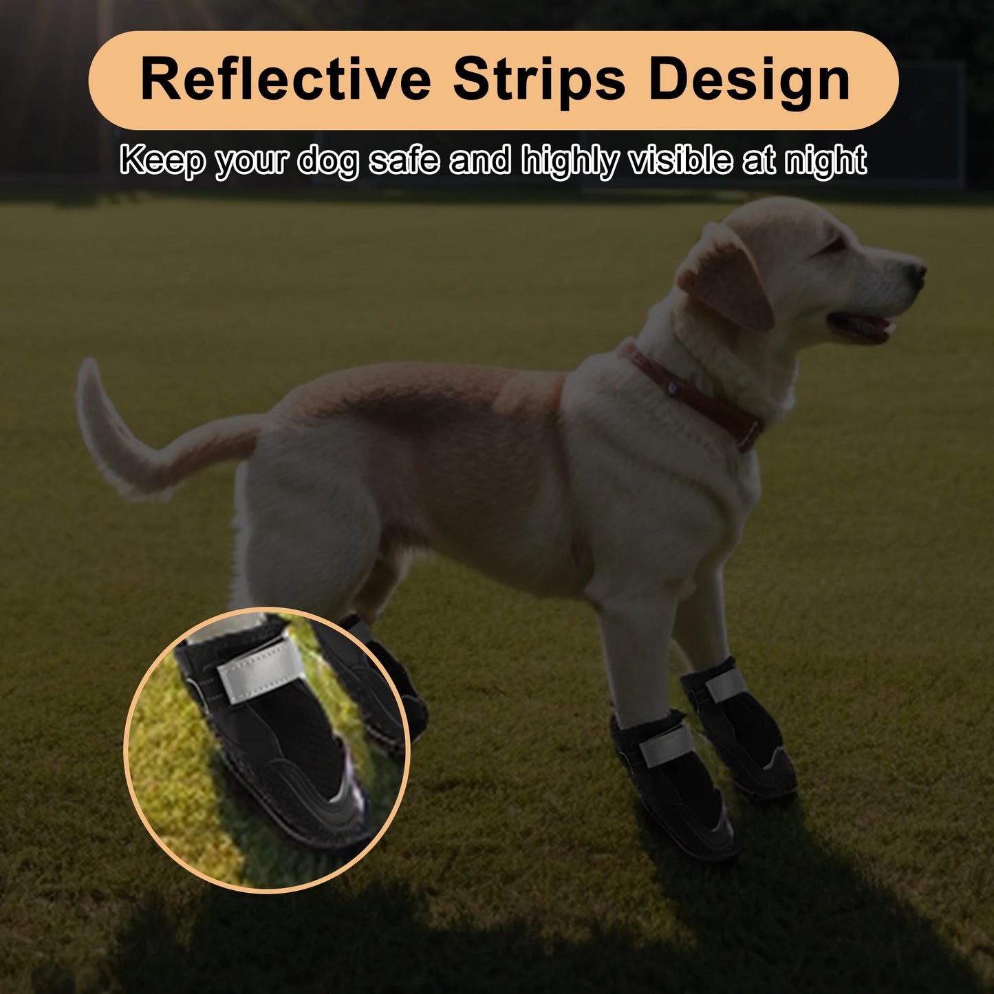 UXCELL 4pcs Fashion Dog Shoes Breathable Dog Boots Paw Protectors Summer Casual Silod Pet Shoes Outdoor Walking Sportwear