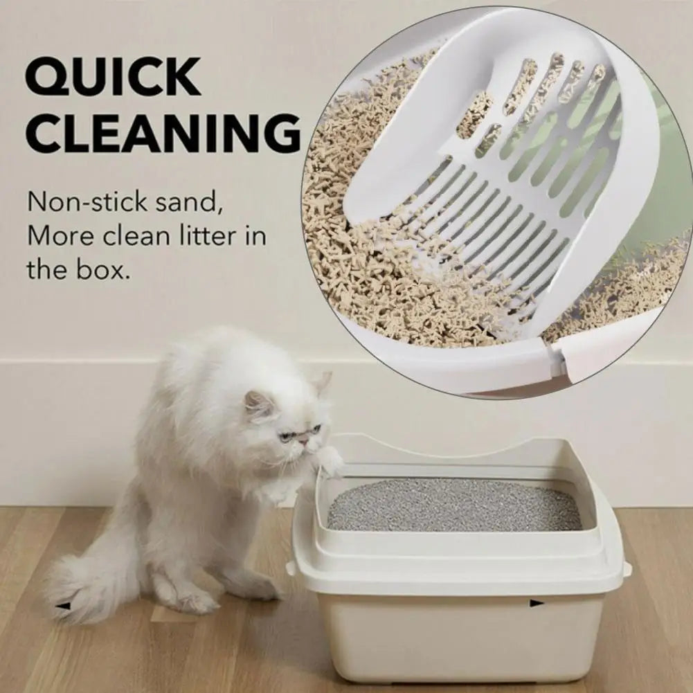 Extra Large Cat Litter Scoop Pet Feces Scoop Sturdy And Pp Material Simple Cat Litter Artifact Shovel Keep Home Clean