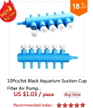 Black Aquarium Suction Cup Air Tube Holder Sucker for Fish Tank Pump Oxygen Air Tube Fixing Clip Aquarium Accessories 5pcs