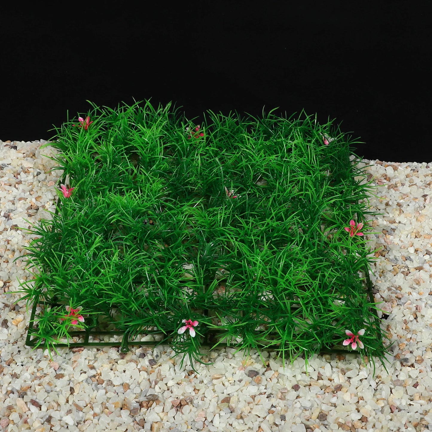 UXCELL 2 Pcs Aquarium Artificial Plastic Lawn Water Weeds Ornament Grass for Fish Tank Landscape Plants Decoration Accessories