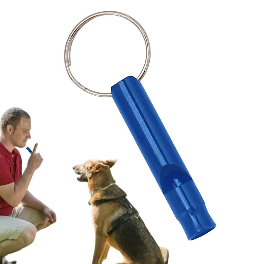 Ultrasonic Dog Whistle Adjustable Dog Recall Whistle Anti Barking Ultrasonic Tool Portable Dog Training Behavior Aids Stop Bark