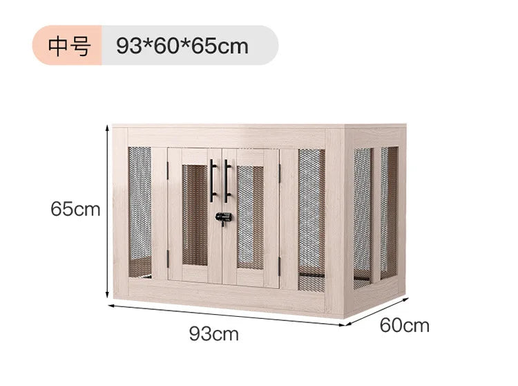 Yut four seasons universal wooden kennel cat litter pet litter indoor wild kennel large, medium and small dog kennel cat house