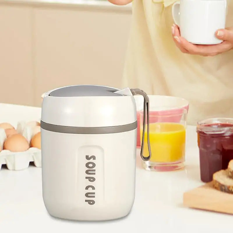 Thermal Containers For Hot Food Stainless Steel Insulated Food Container Reusable Lunch Box Container Large Insulated Snack