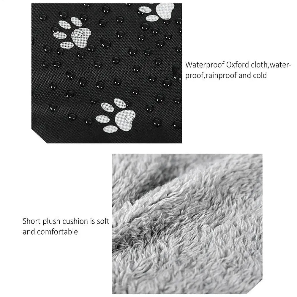 Waterproof Cat House Weatherproof Pet House For Small Dogs Cats Pet Bed Nest With Inner Pad Portable Outdoor Cat Accessories
