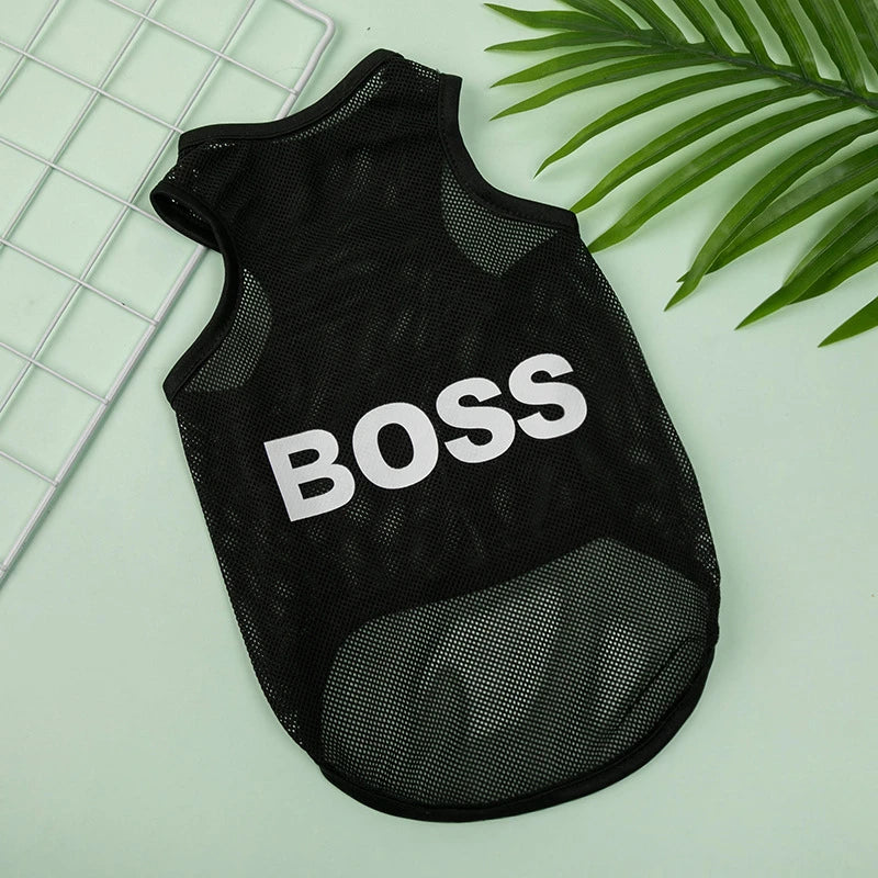 Sports Mesh Pet Clothes for Cats Number Print Sphinx Cat Vest Unisex Ice Cool York Dog Overalls Breathable Puppy Summer Clothing