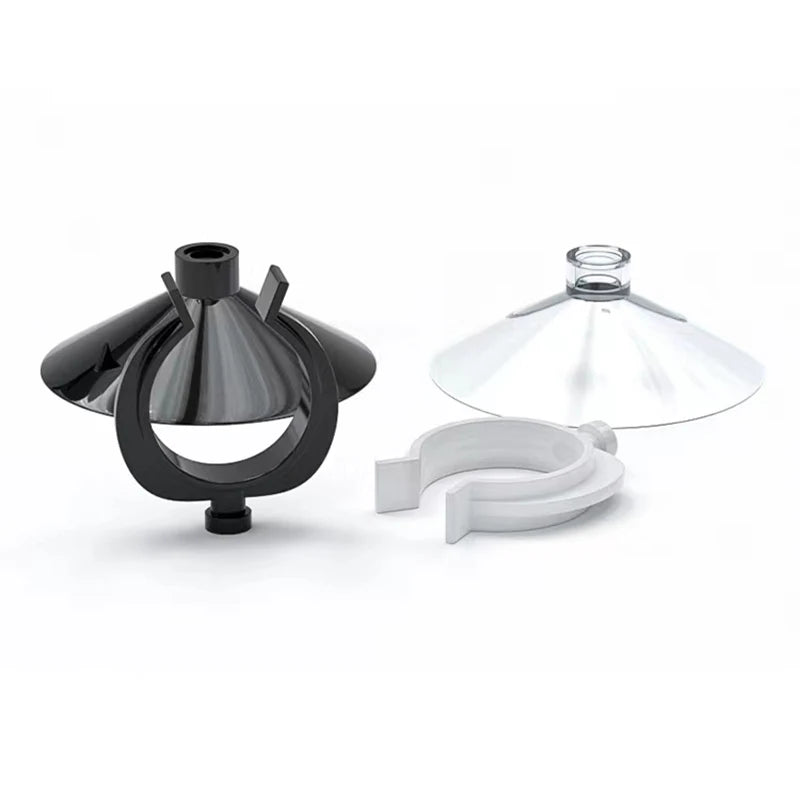 Black Aquarium Suction Cup Air Tube Holder Sucker for Fish Tank Pump Oxygen Air Tube Fixing Clip Aquarium Accessories 5pcs