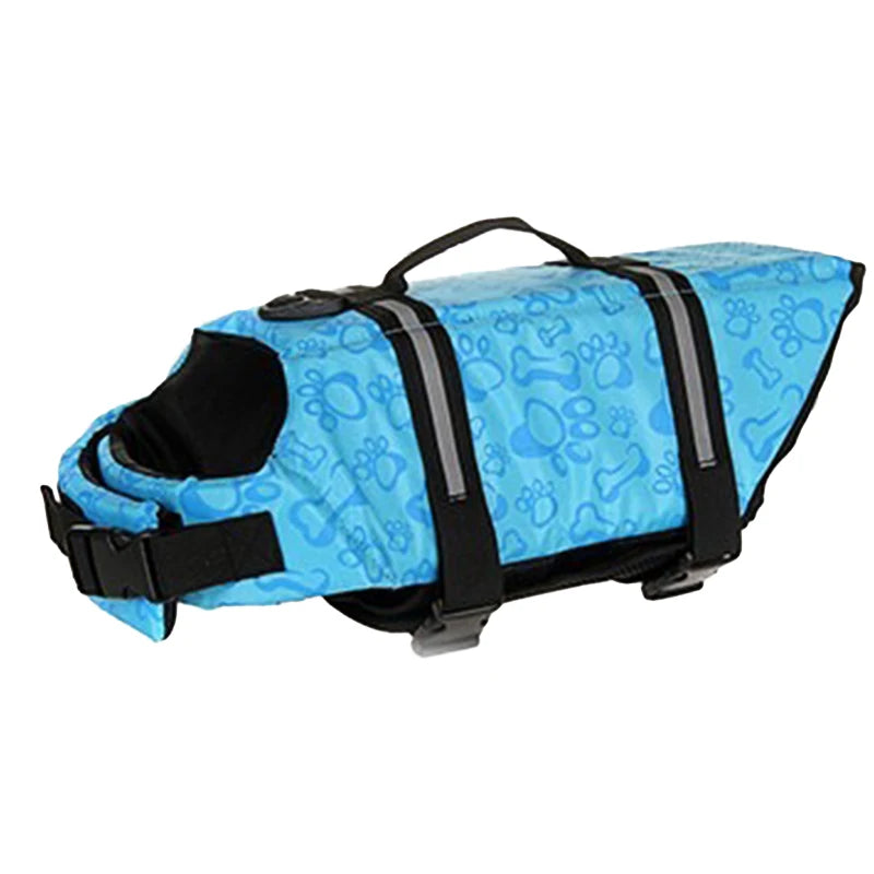 Large Medium Pet Dog Life Jacket Oxford Floating Husky Summer Pet Supplies Quick Drying Seaside Safety Exercise Dog Swimsuits