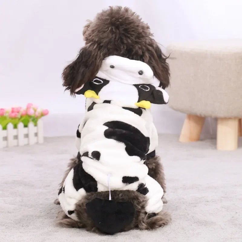 Dog Clothes Warm Fleece Pet Dogs Hoodie Dog Clothes for Small Dogs Winter Pet Clothing Puppy Cat Costume French Chihuahua Jacket
