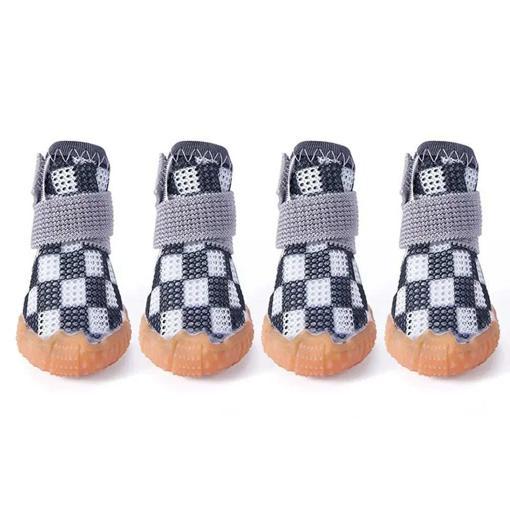Small Dog Shoes Breathable Dog Shoes for Hot Pavement Pet Puppy Boots & Paw Protectors for Doggies for Hardwood Floors Anti Slip