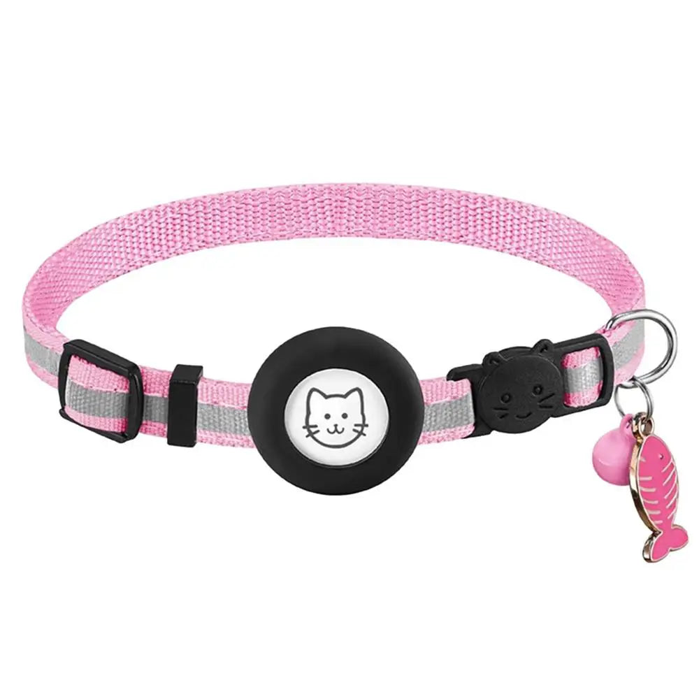 Small Dog Collar Adjustable Dog Collar with Safety Buckle Pet Luminous Collar for Night Walking Pet Nest Wearing for Dogs Cats