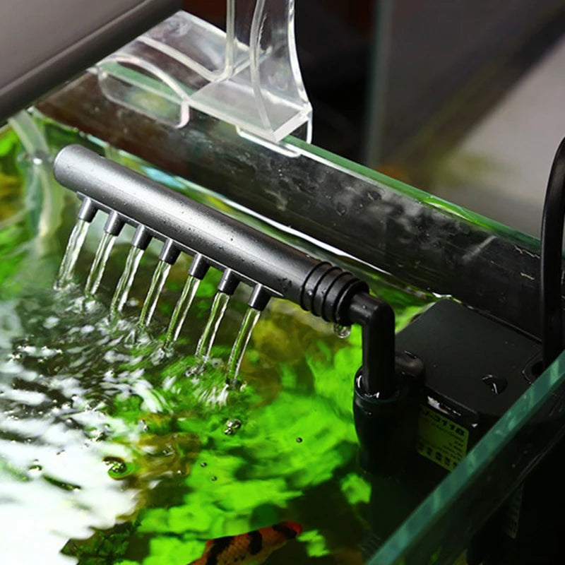 4W Mini Submersible Aquarium Filter Fish Tank Internal Filter Pump Water Flow Circulation Add Oxygen For Fish Turtle Tank Supply