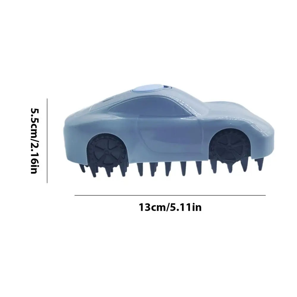 Cat Steam Brush 3 in 1 Car Shape One-Button Spray Cat Grooming Brush with Steam Dog Brushes for Removing Tangled and Loose Hair