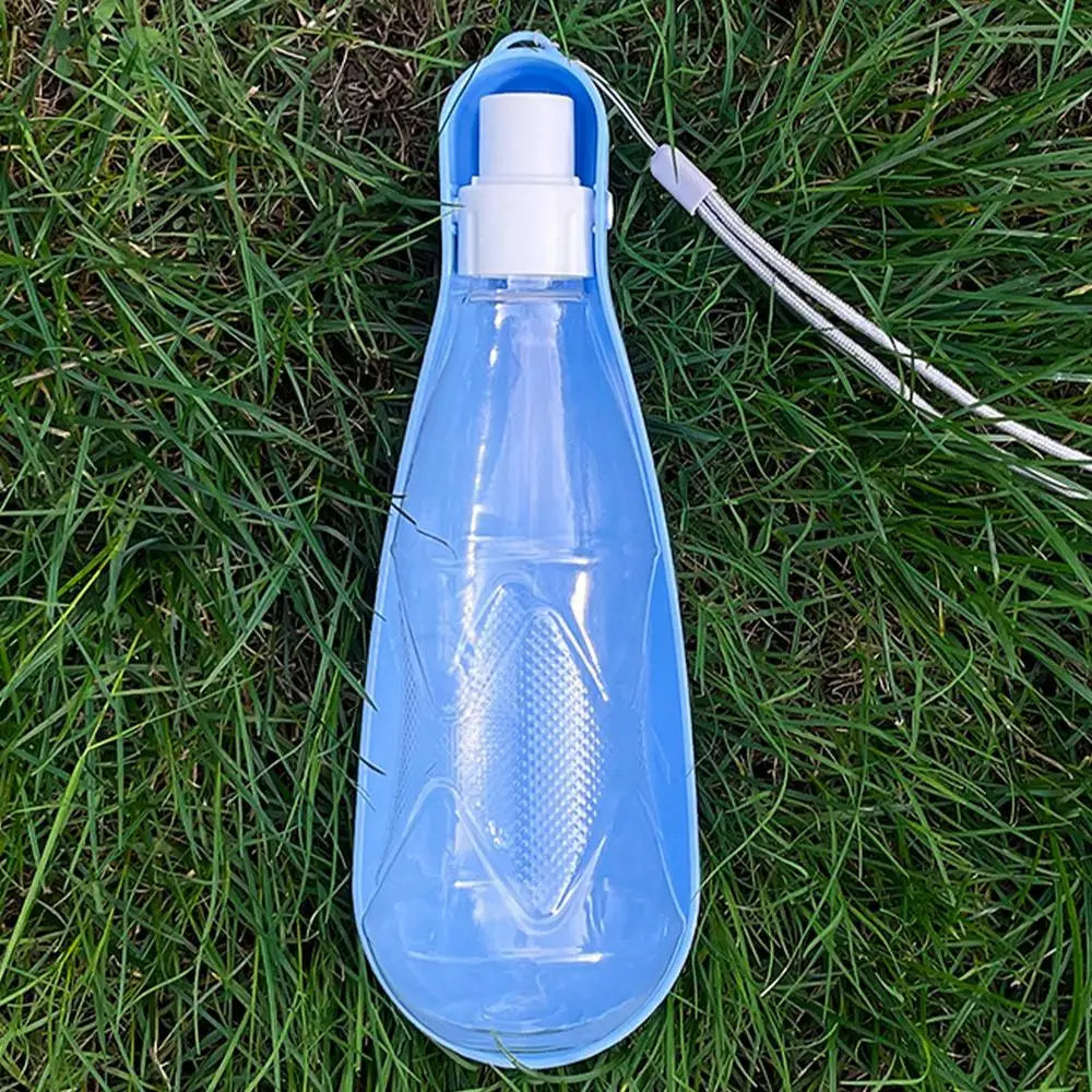 450ml Dog Water Bottle Dispenser Water Bottle Containers for Dogs Puppy Water Leak Proof Drinking Dispenser for Hiking Outdoor