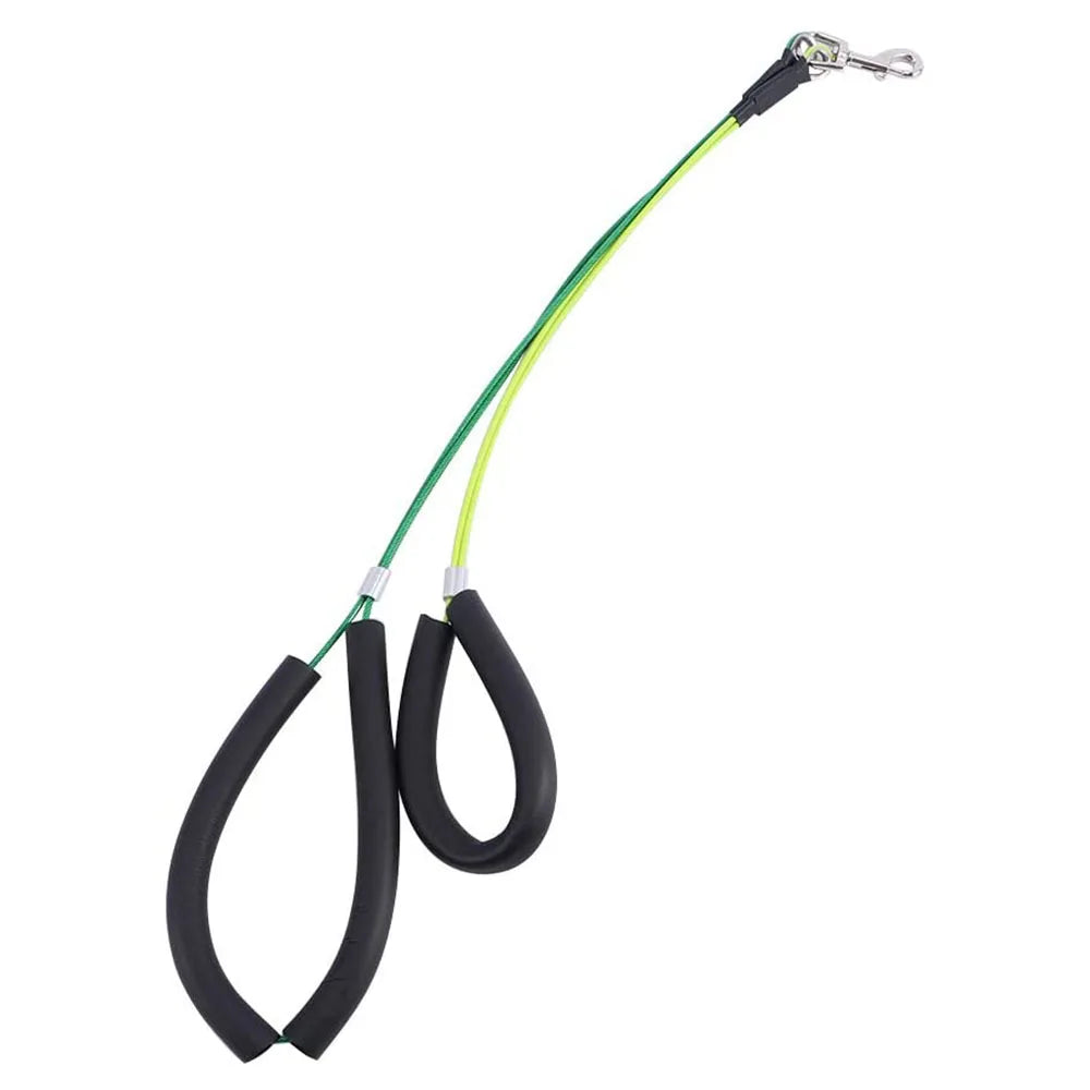 Dog Grooming Loop Noose Wash Choker for Pet Bathing and Grooming Durable Steel No Sit Haunch Holder Grooming Restraint for Dogs