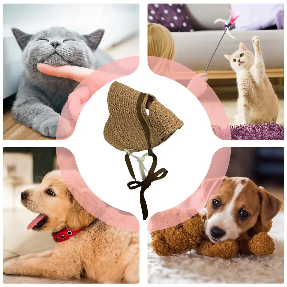 Dog Sombrero Hat Cat Sun Hat Dog Summer Hat Small Dog Sun Hat Dog Sun Caps Cat Sombrero Straw Hat for Puppy Small Dogs
