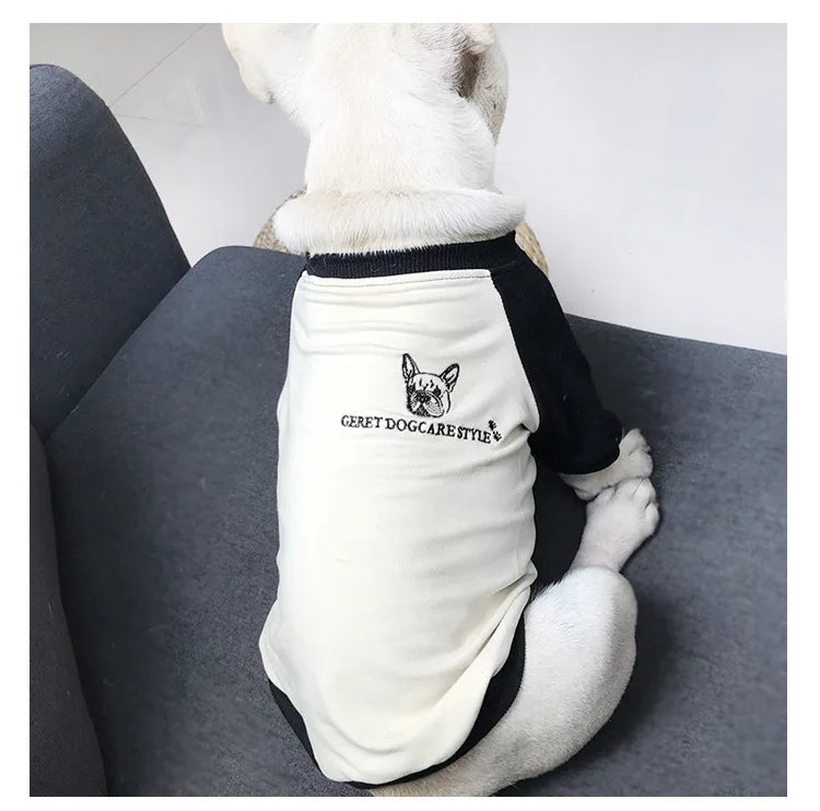 2022 Spring and Autumn New Style Pet Parent-child Clothing Bichon Cat Clothes Embroidered Dog Costumes