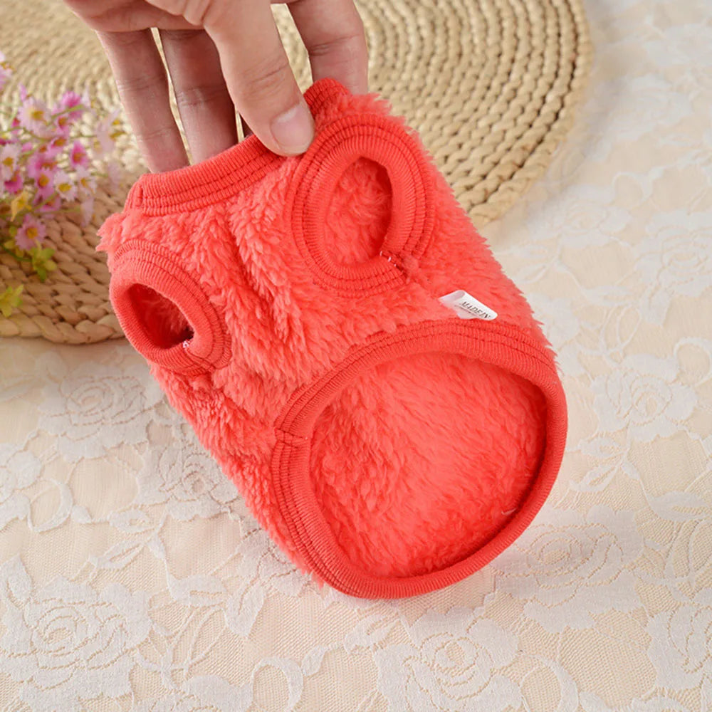 Guinea Pig Clothes Small Animal Rabbit Cat Warm Vest Cozy T-Shirt for Guinea Pig Ferret Bunny Kitten Chihuahua and Small Animals