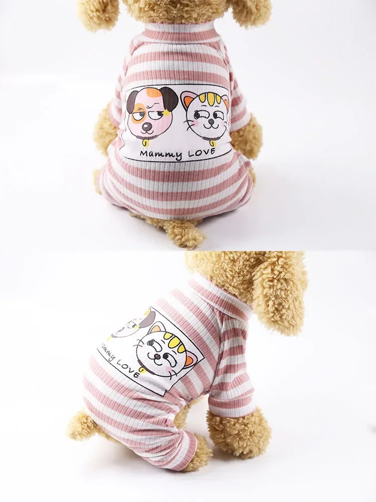 Summer Dog Clothes Puppy Pet Clothes Fashion Clothing For Small Medium Dogs Winter Chihuahua Clothes Classic Outfit Ropa Perro