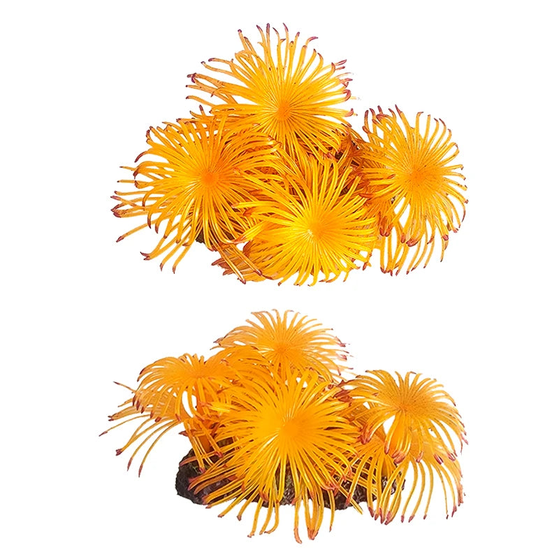 Artificial Underwater Coral Aquarium Fish Tank Simulation Decoration Aquarium Backgrounds Plants Water Grass Decora Beautiful