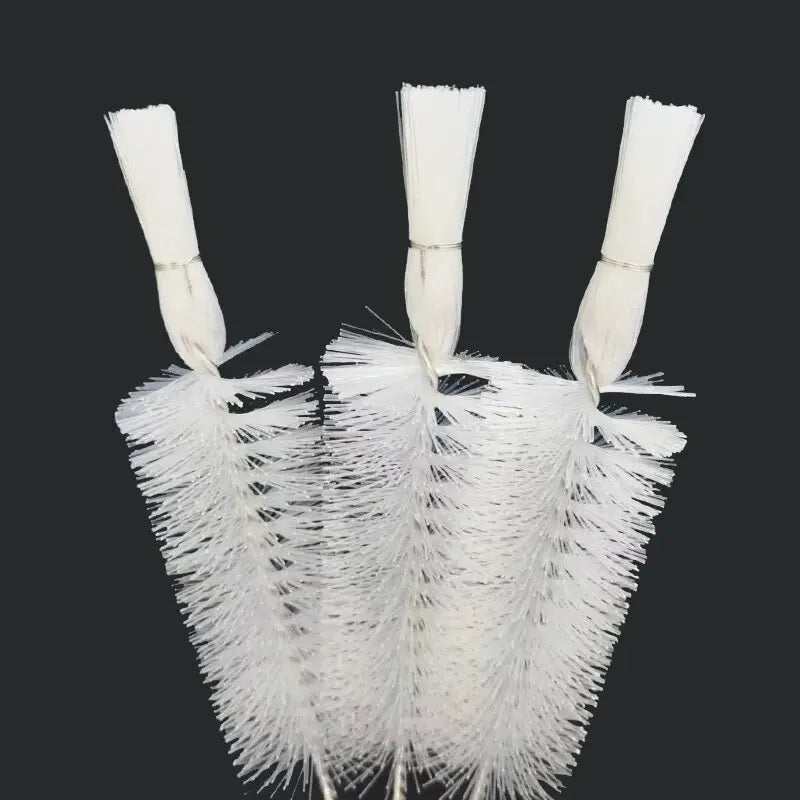 Nylon Aquarium Brush Tube Pipe Filter Cleaning Brushes Stainless Steel Water Filter Hose Flexible Aquarium Cleaner Accessories
