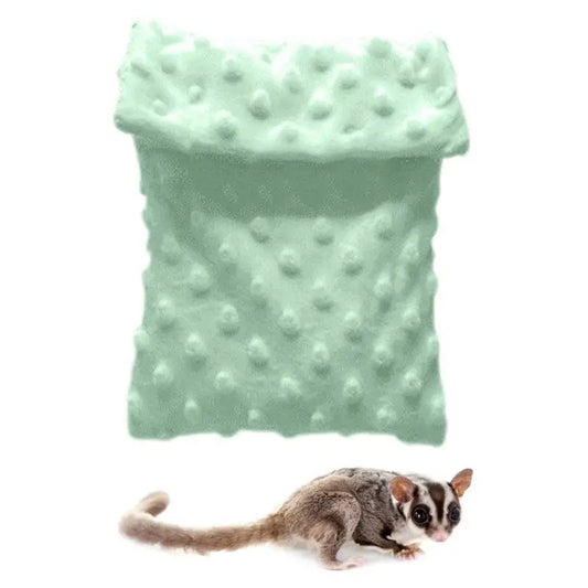 Sugar Glider Pouch Pet Hammocks Bed Warm Bed Hideout Comfortable Sleep Bag Bed House Nest Bed For Hamsters Hedgehogs Sugar