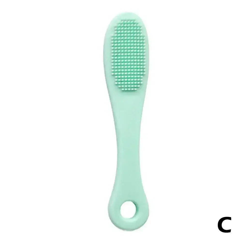 Dog Cat Finger Toothbrush Pet Soft Finger Nose Blackhead Cleaning Brush Silicone Dog Cat Wool Brush Pet Dog Accessorie