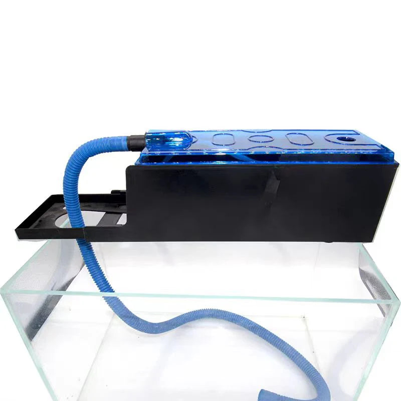 3in1 Top Filter Box Aquarium Submersible Pump Fish Tank Upper Filter Belt Filter Box Oxygenation Filtration System Accessories