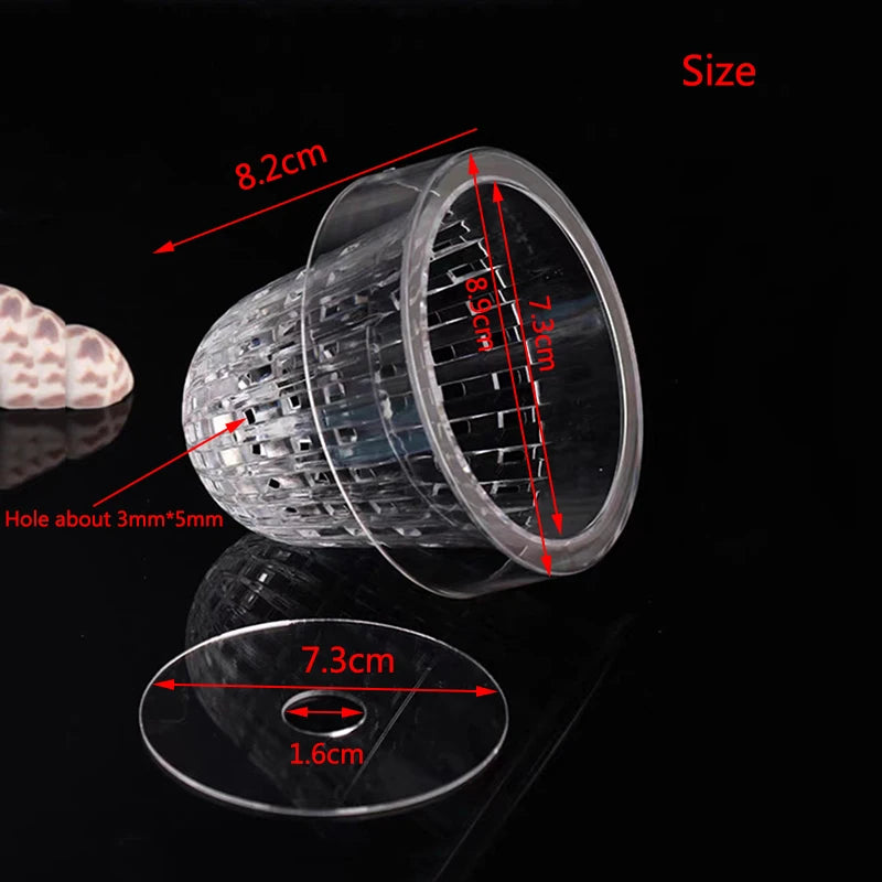 Acrylic Floating Fish Breeding Isolation Box Aquarium Breeder Feeder Fish Tank Hatching Incubator Aquarium Guppy Breed Hatchery