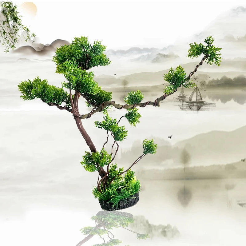 Artificial Tree Underwater Grass Aquarium Fish Tank Simulation Decoration Aquarium Backgrounds Plants Water Grass Accessories
