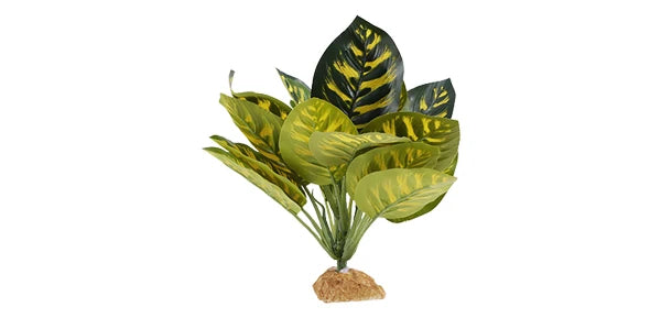 UXCELL Reptile Plants Terrarium Decoration Reptile Artificial Plant for Amphibians Lizard Habitat Decor Plastic Resin Plants