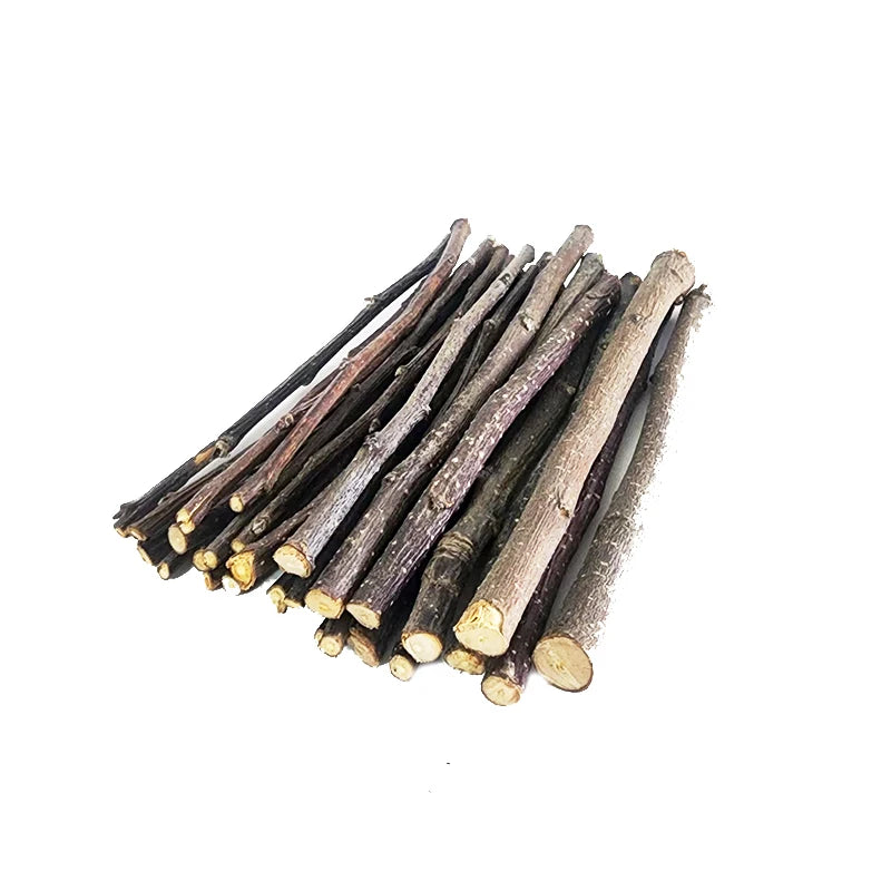100/200/300/500g Hamster Rabbit Teeth Grinding Apple Tree Stick Minerals Molar Stone Toys for Chinchilla Hamster Pet accessories