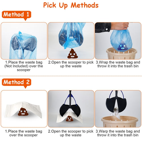 Long Foldable Poop Scooper