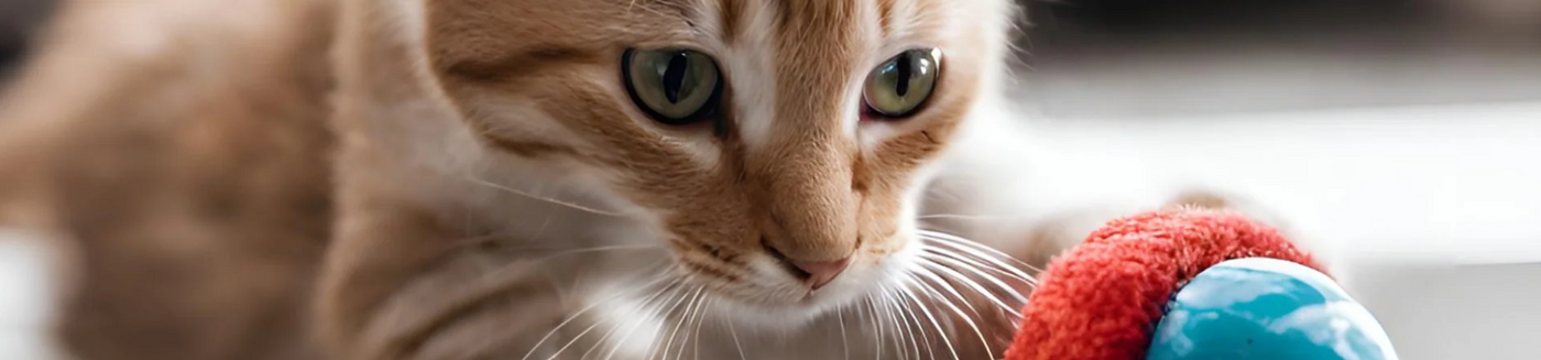 Whiskers Way | Kitten playing with a ball