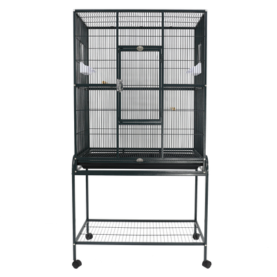 Flight Cage & Stand - Green 31"x20"x62"