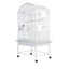 Dome Top Cage - White 32"x23"x63"
